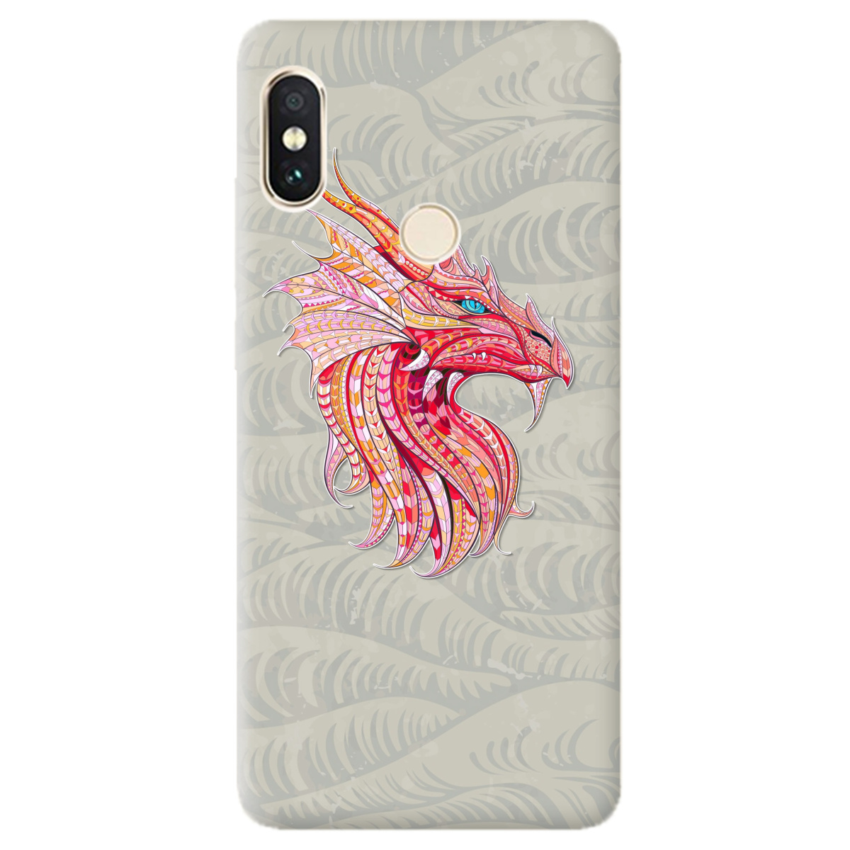 Чехол для Xiaomi Redmi Note 5 Hidden dragon - фото 1