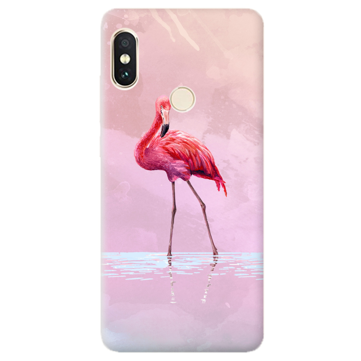 Чехол для Xiaomi Redmi Note 5 Flamingo - фото 1