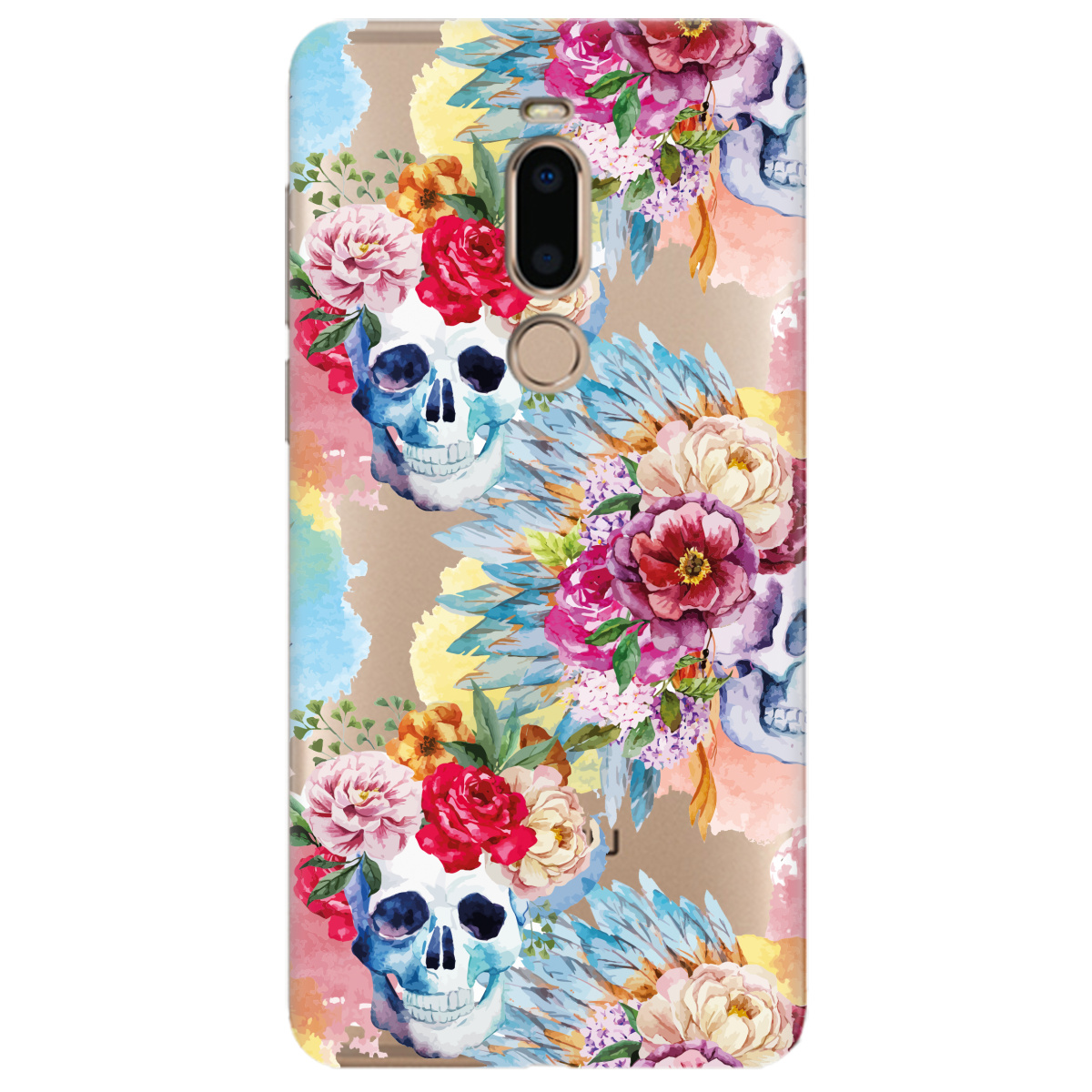 Чехол для Meizu V8 Pro Черепки - фото 1