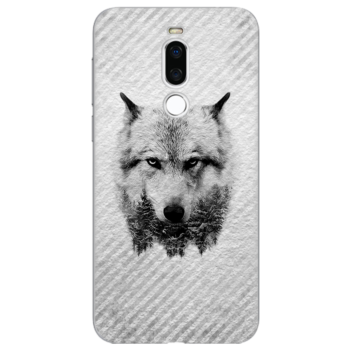 Чехол для Meizu X8 WOLF - фото 1