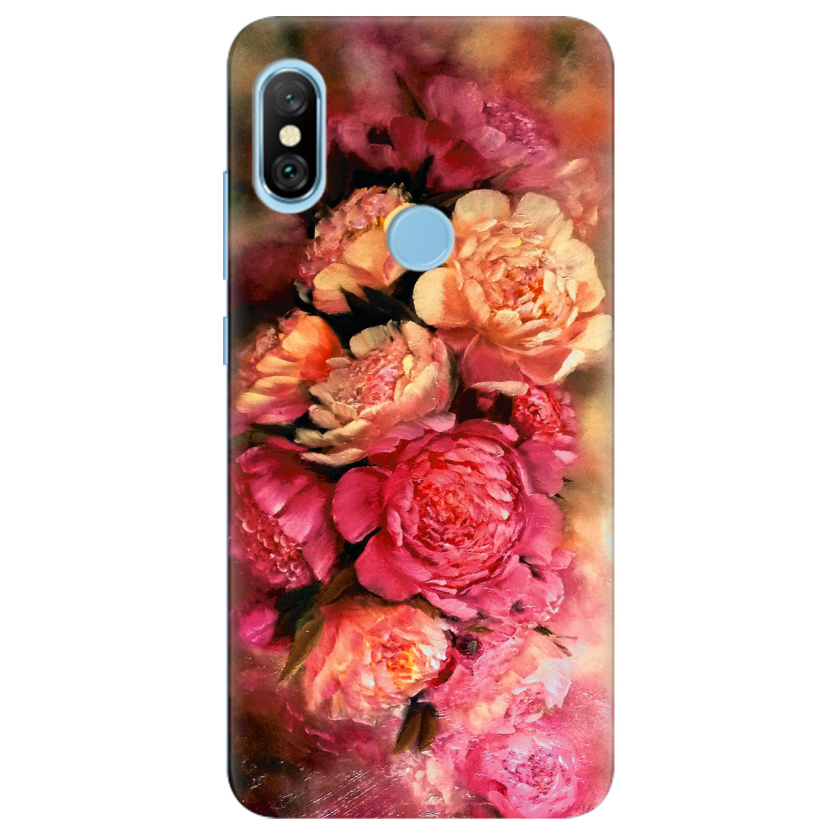 Чехол для Xiaomi Redmi Note 6 Pro Primavera flores - фото 1