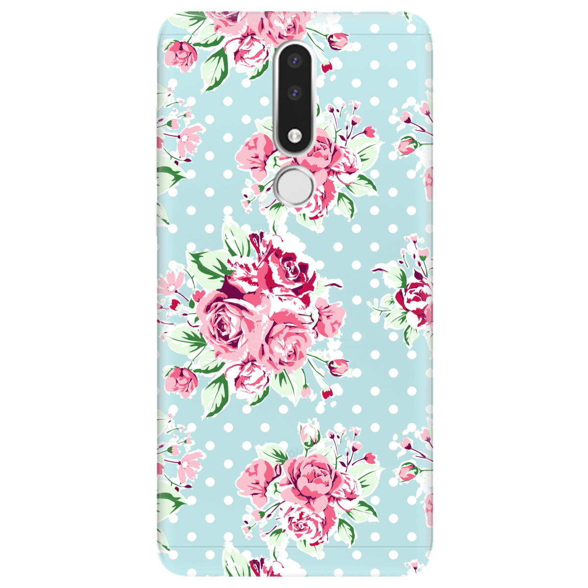 Чехол для Nokia 3.1 Plus Rose - фото 1