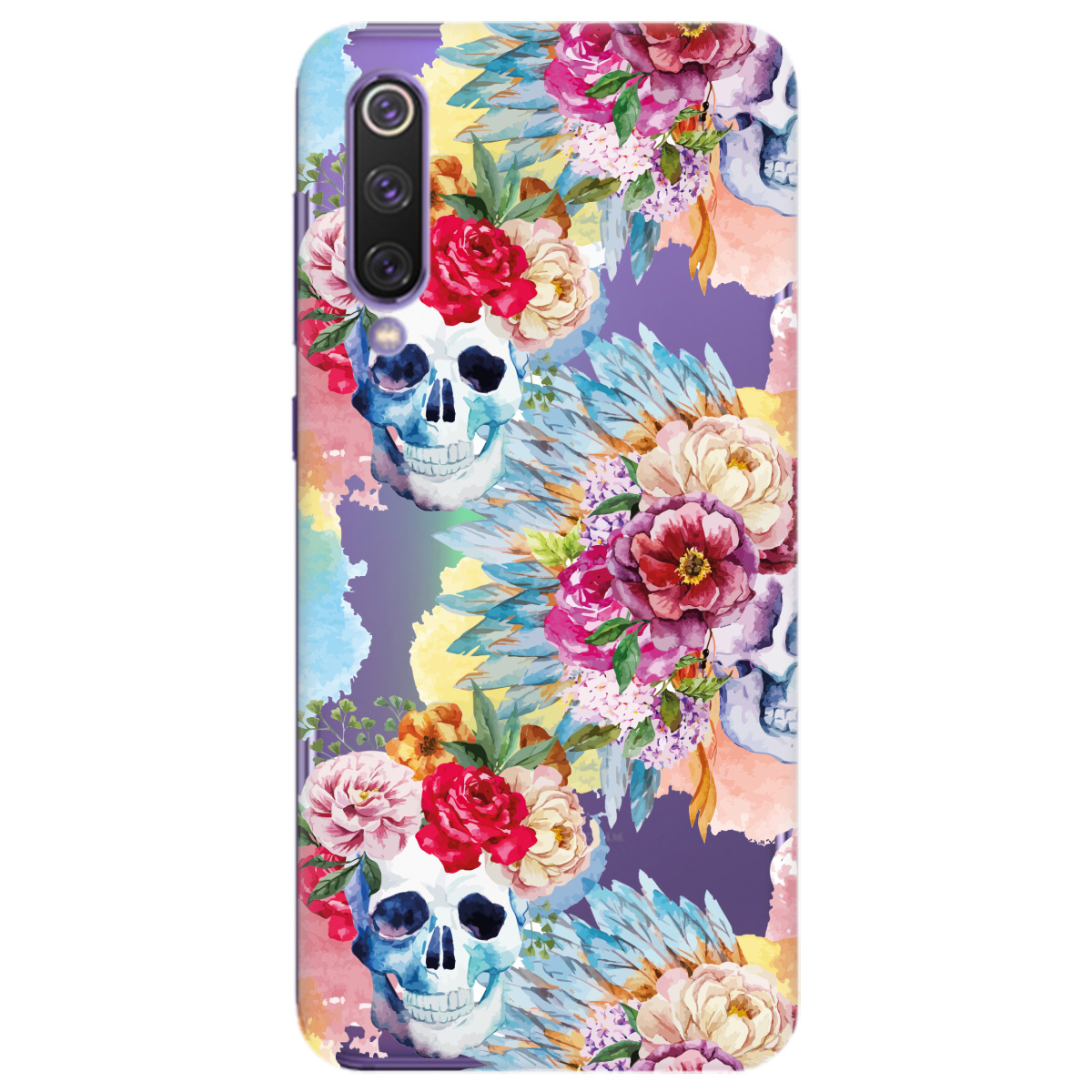 Чехол для Xiaomi Mi 9 SE Черепки - фото 1