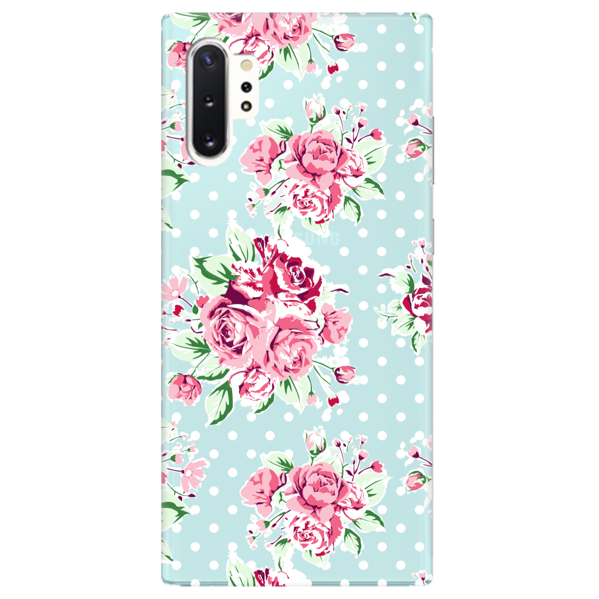 Чехол для Samsung Galaxy Note 10 Plus Rose - фото 1