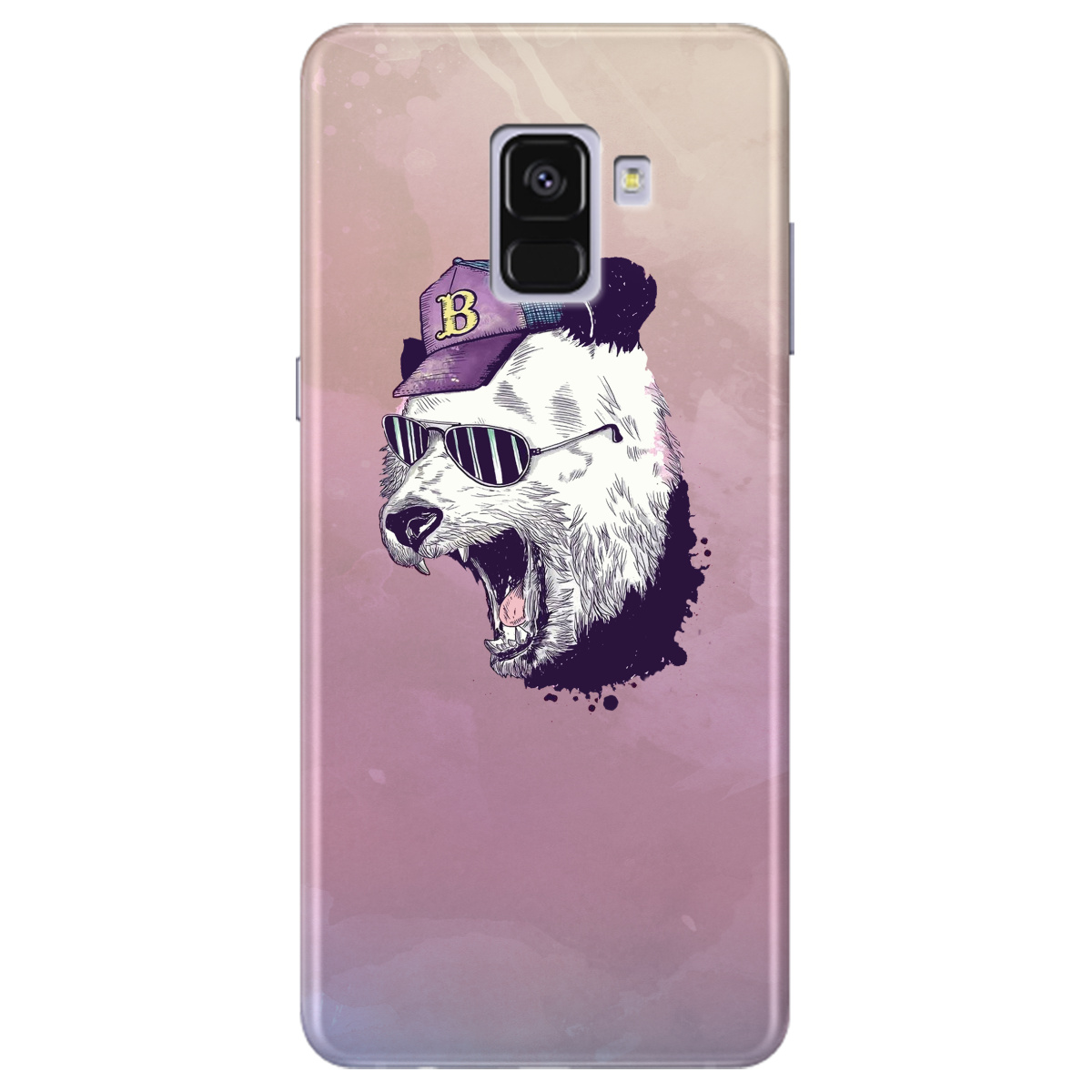 Чехол для Samsung Galaxy A8 2018 Panda - фото 1