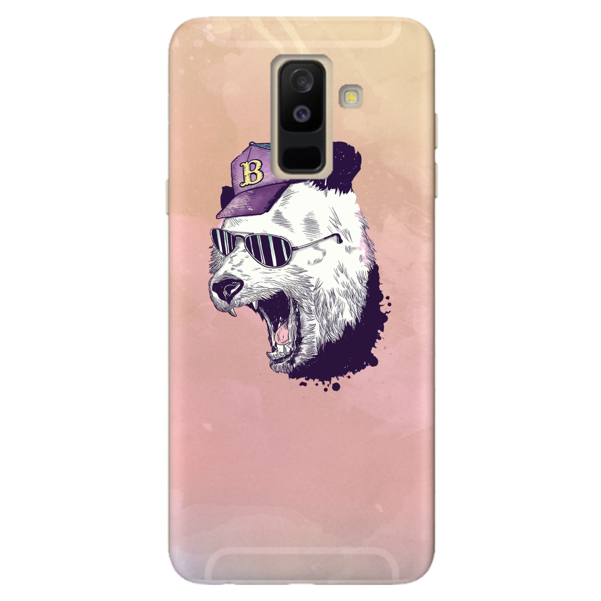 Чехол для Samsung Galaxy A6 Plus 2018 Panda - фото 1