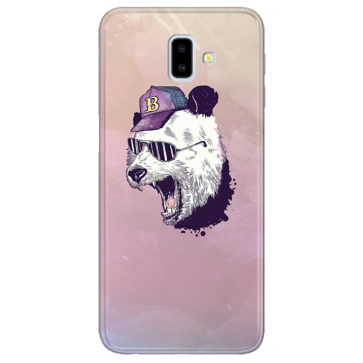 Чехол для Samsung Galaxy J6 Plus 2018 Panda - фото 1