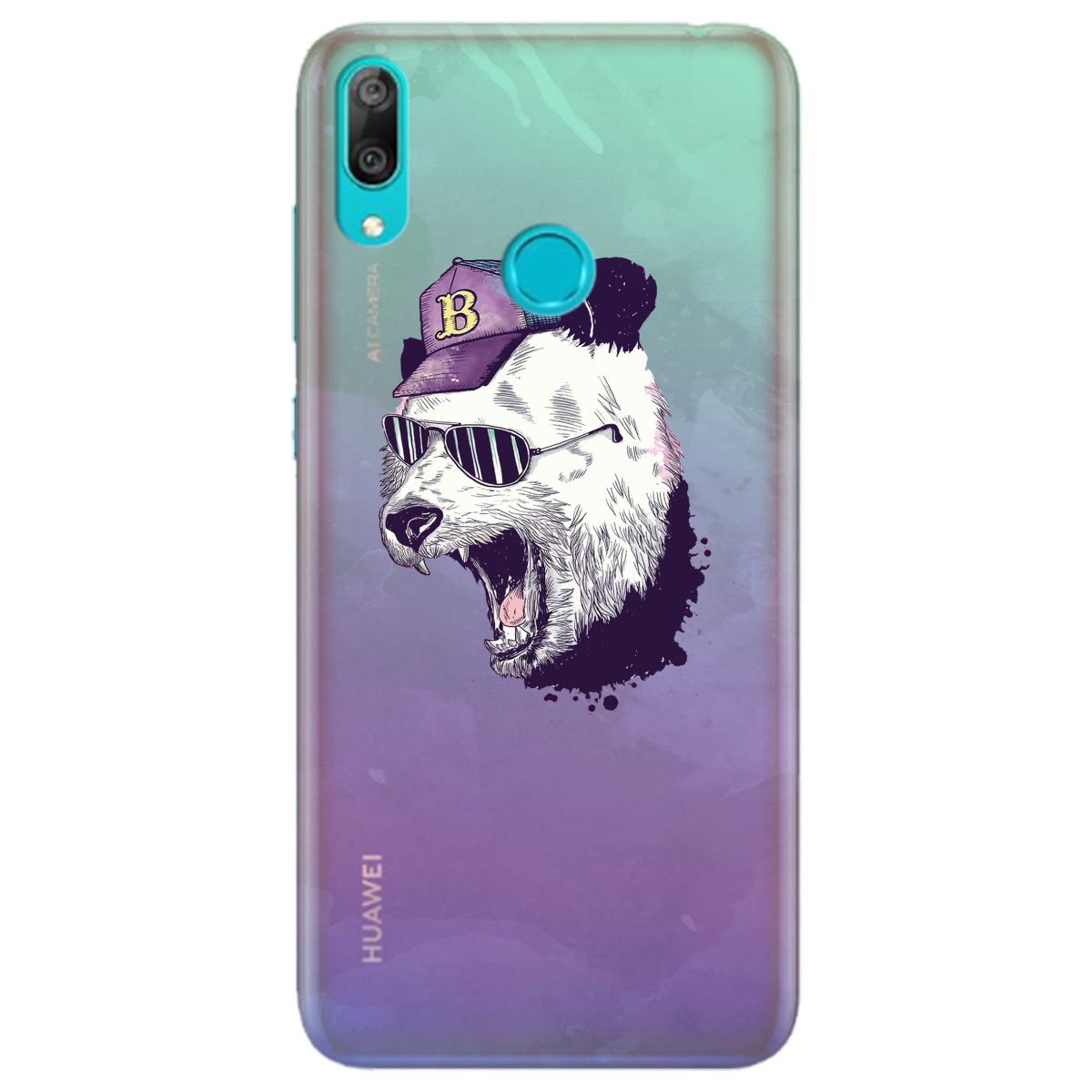 Чехол для Huawei Y7 2019 Panda - фото 1