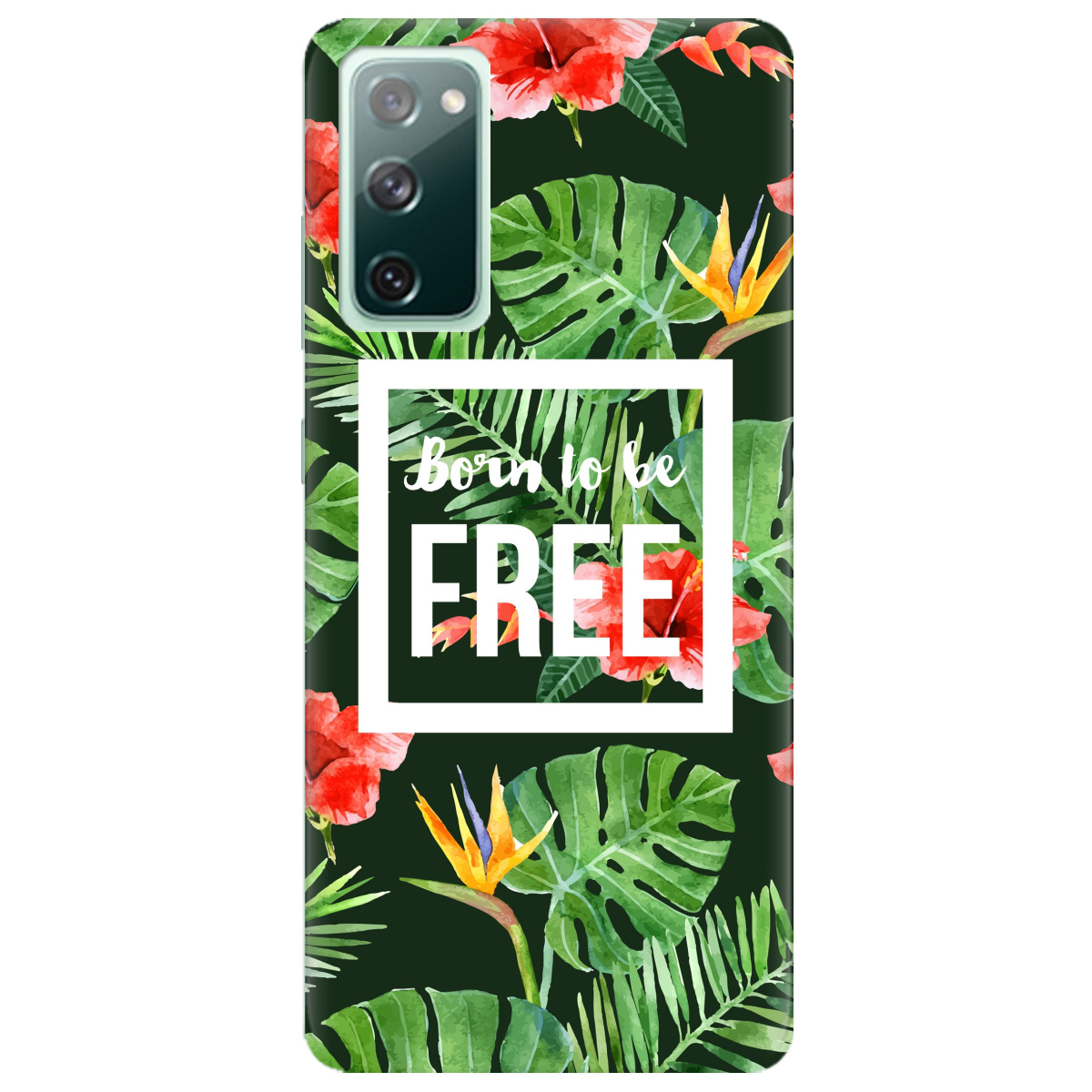 Чехол для Samsung Galaxy S20 FE Born to be free - фото 1