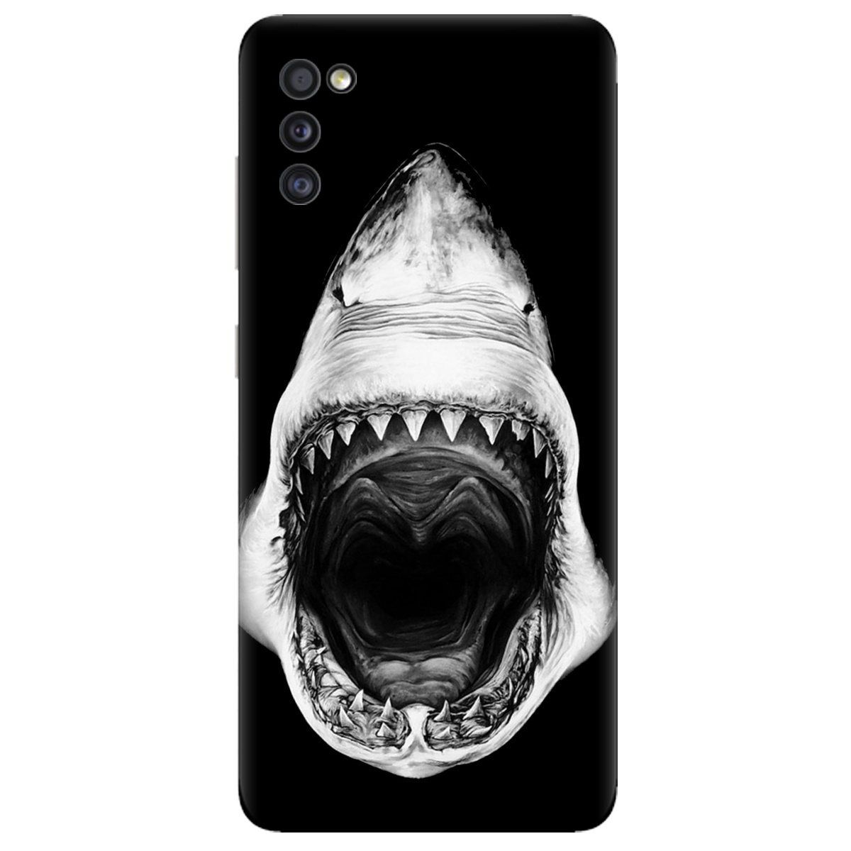 Чехол для Samsung Galaxy A41 Dark shark - фото 1
