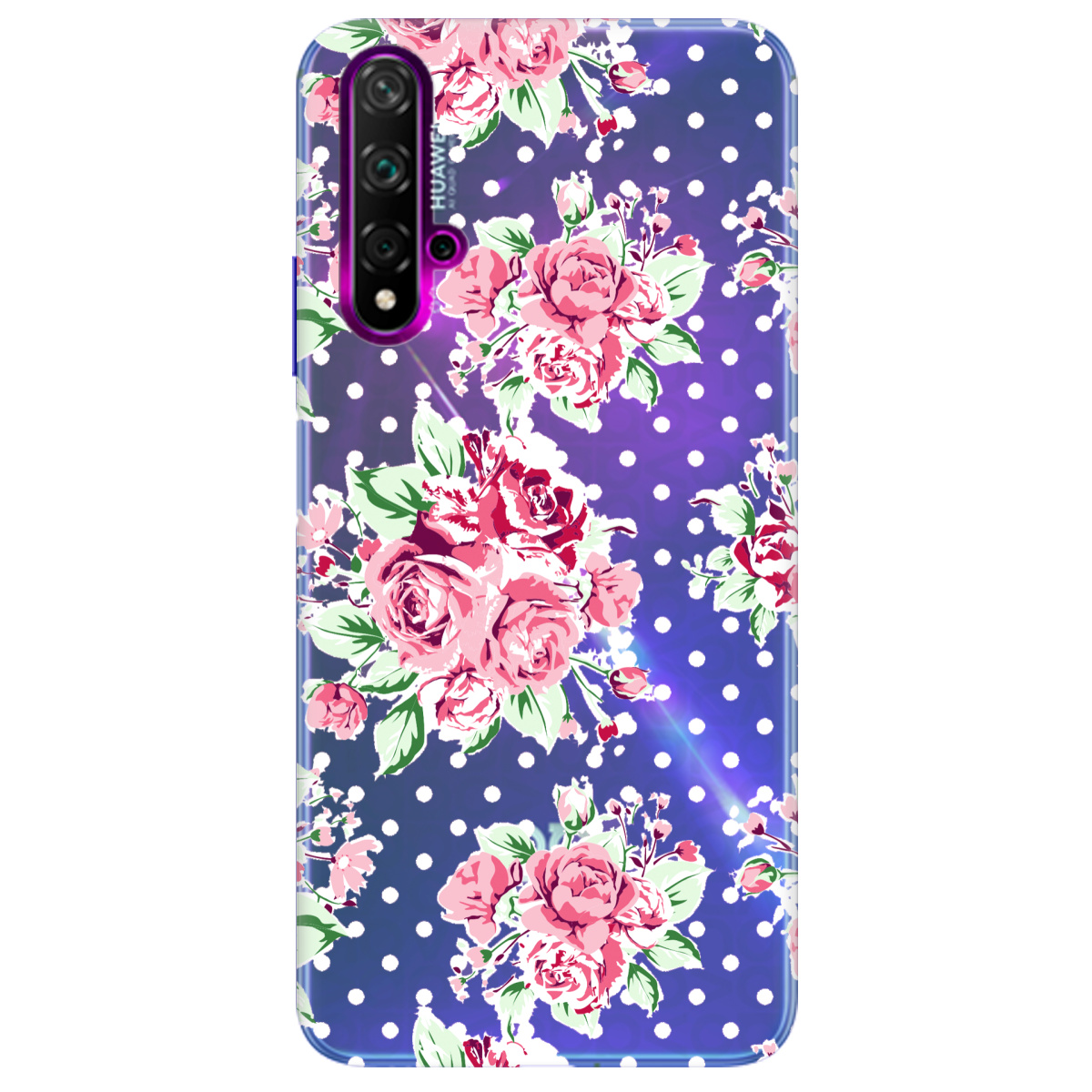 Чехол для Huawei Nova 5T Rose - фото 1