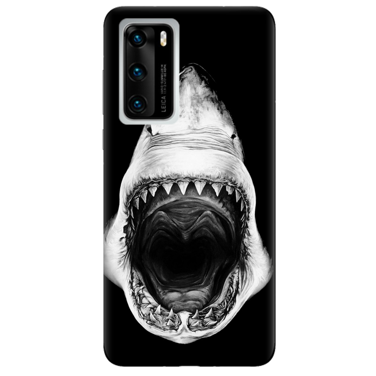 Чехол для Huawei P40 Dark shark - фото 1