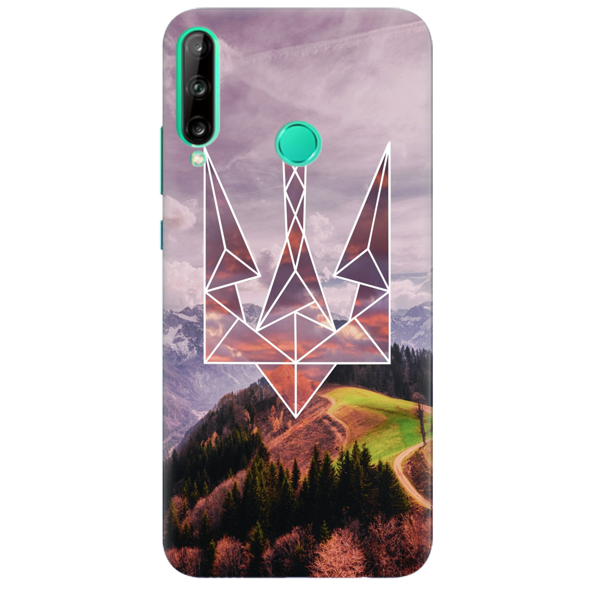 Чехол для Huawei P40 Lite e Ukraine - фото 1