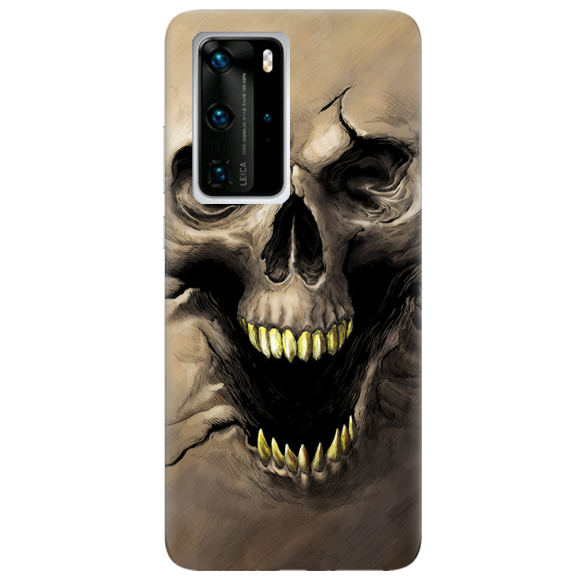 Чехол для Huawei P40 Pro Skull - фото 1
