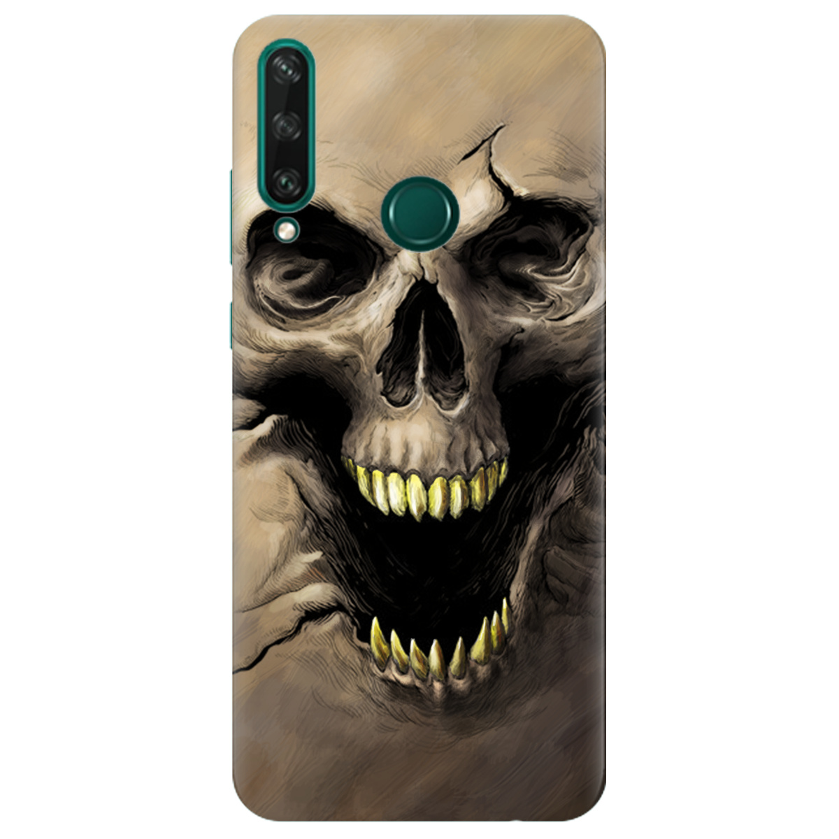 Чехол для Huawei Y6p Skull - фото 1