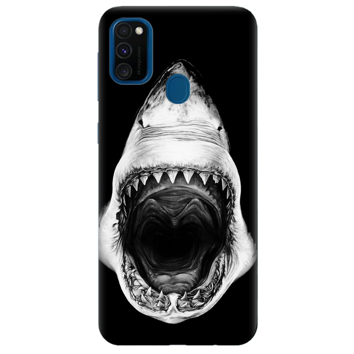 Чехол для Samsung Galaxy M21 Dark shark - фото 1