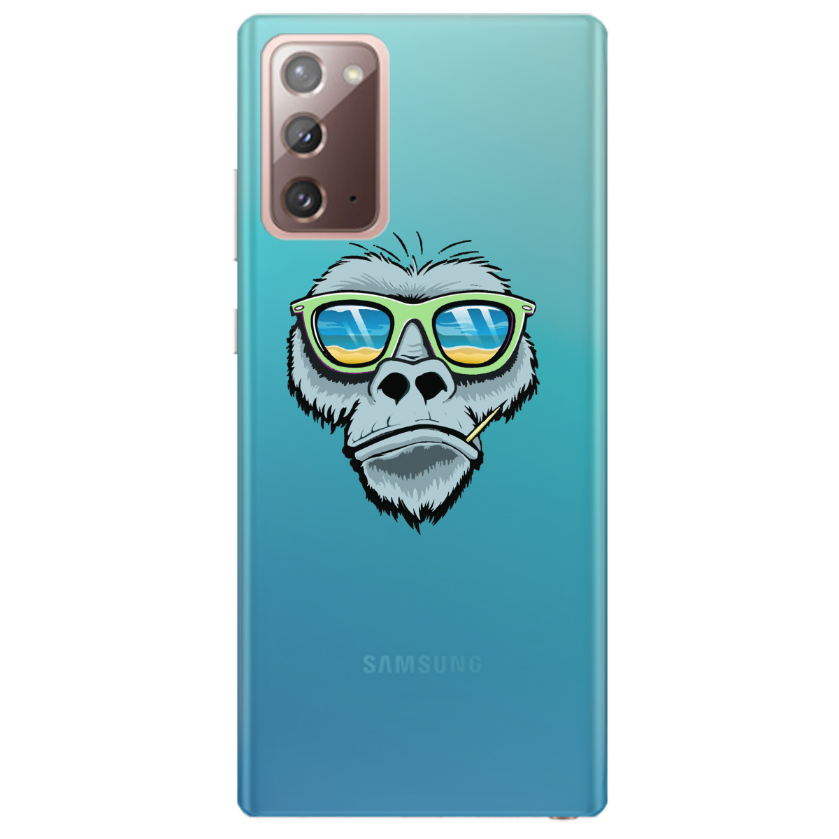 Чехол для Samsung Galaxy Note 20 Monkey - фото 1