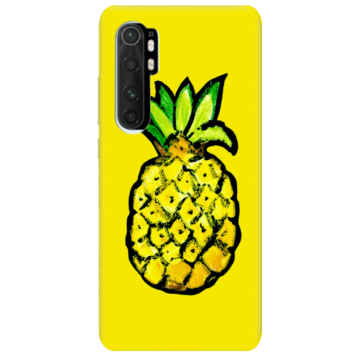 Чехол для Xiaomi Mi Note 10 Lite Sunny  pineapple - фото 1