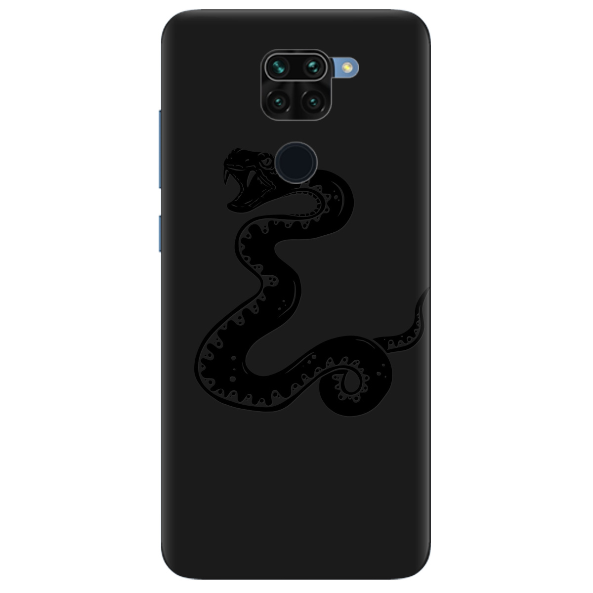 Чохол для Xiaomi Redmi 10x чорний матовий soft touch Сobra - фото 1