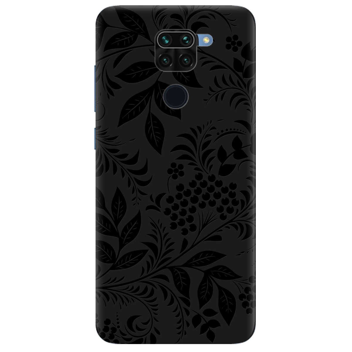 Чохол для Xiaomi Redmi 10x чорний матовий soft touch Art - фото 1