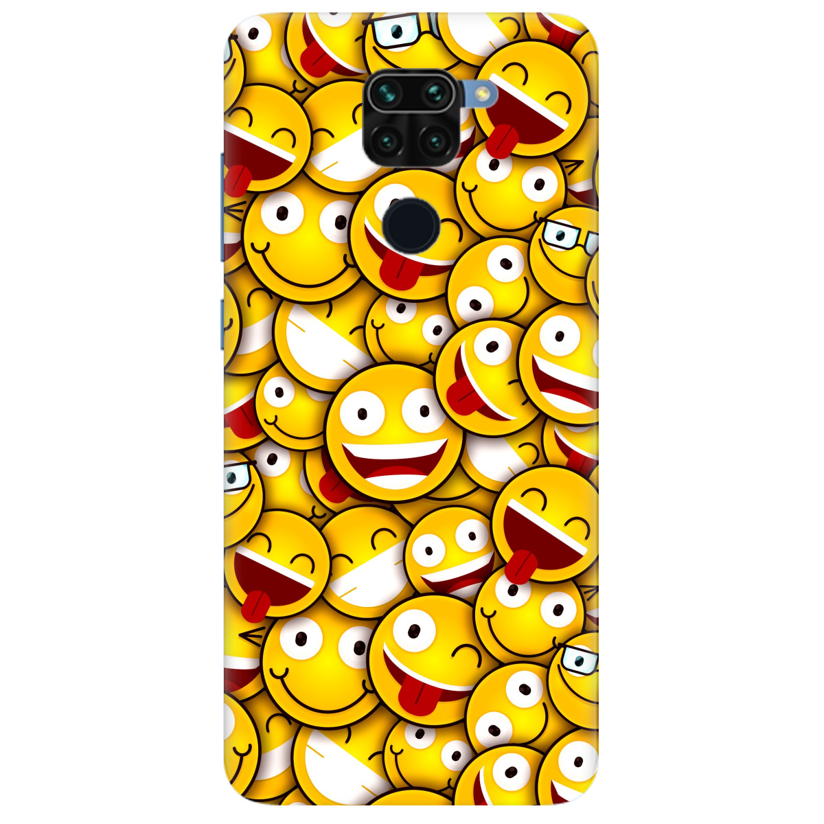 Чехол для Xiaomi Redmi 10x Smilies - фото 1