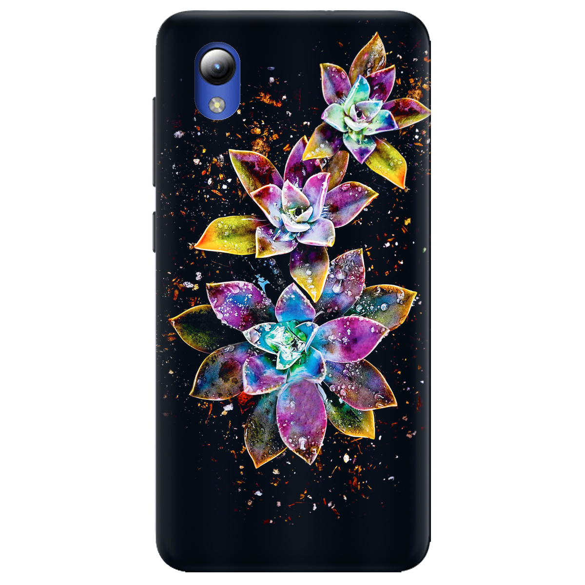 Чехол для ZTE Blade A3 2019 Magical flowers - фото 1