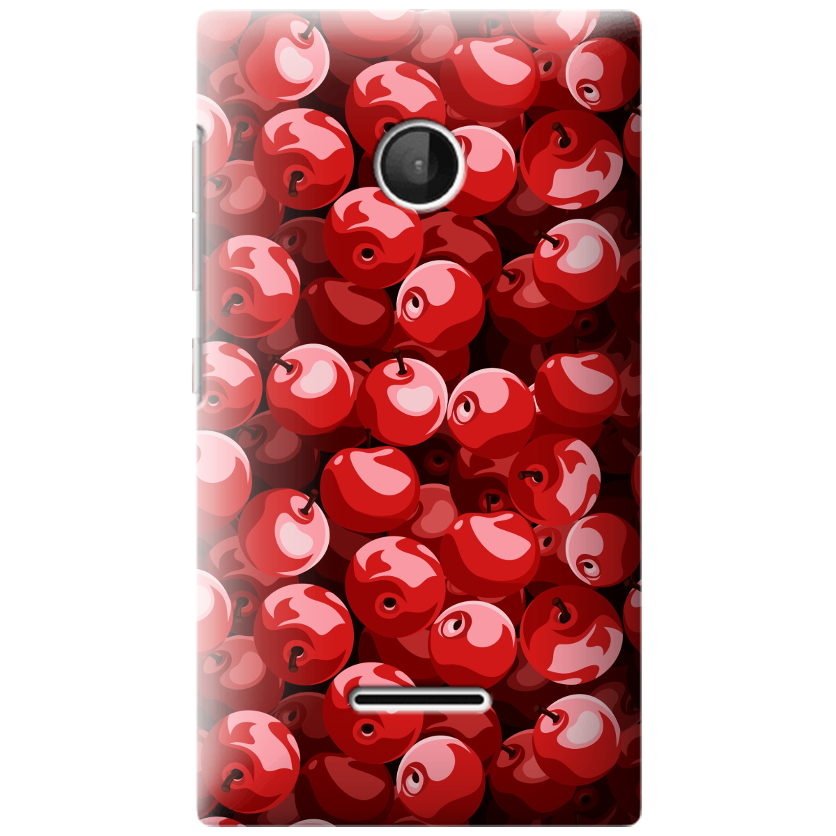 Чохол для Nokia Lumia 532 Cherry - фото 1