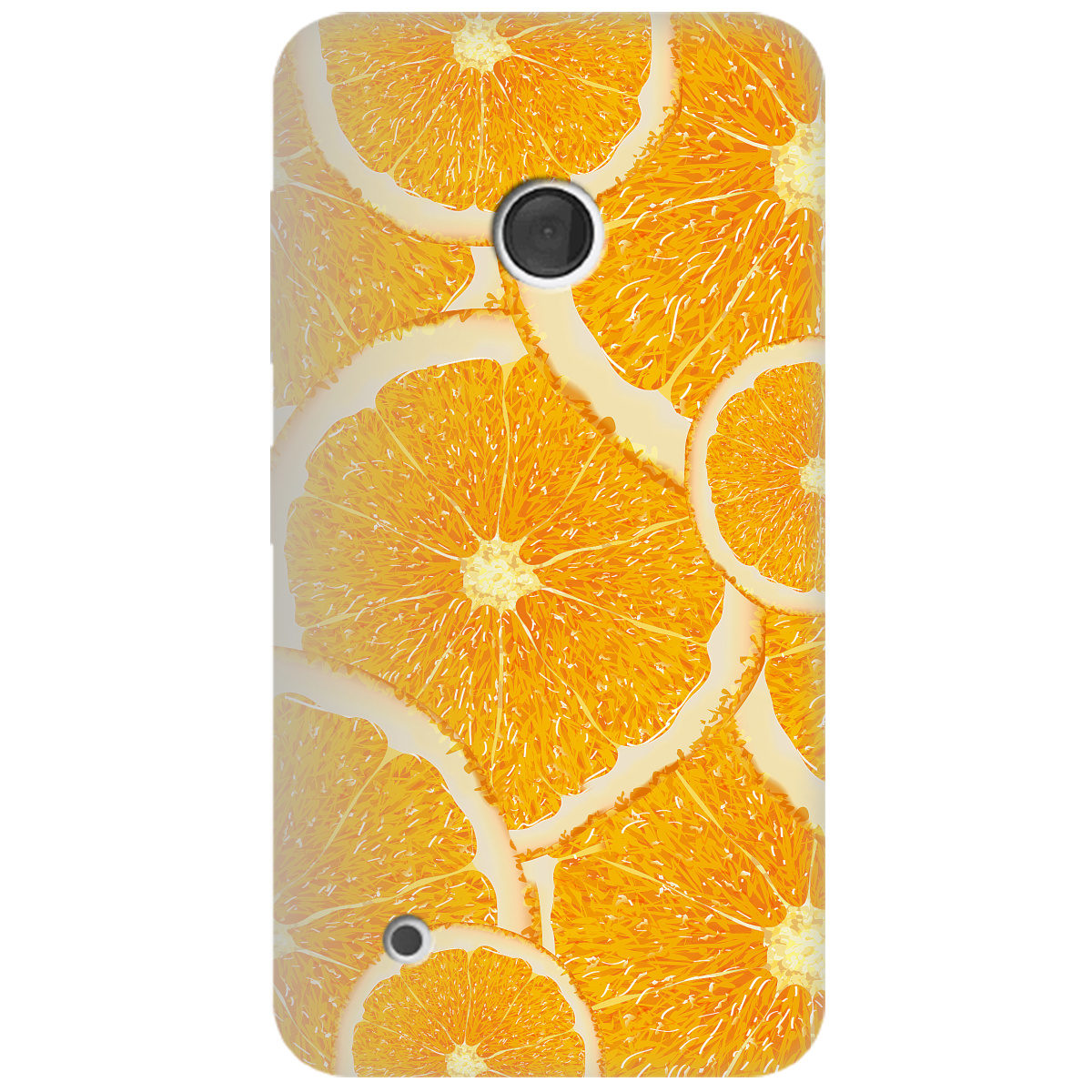 Чехол для Nokia Lumia 530 Orange - фото 1