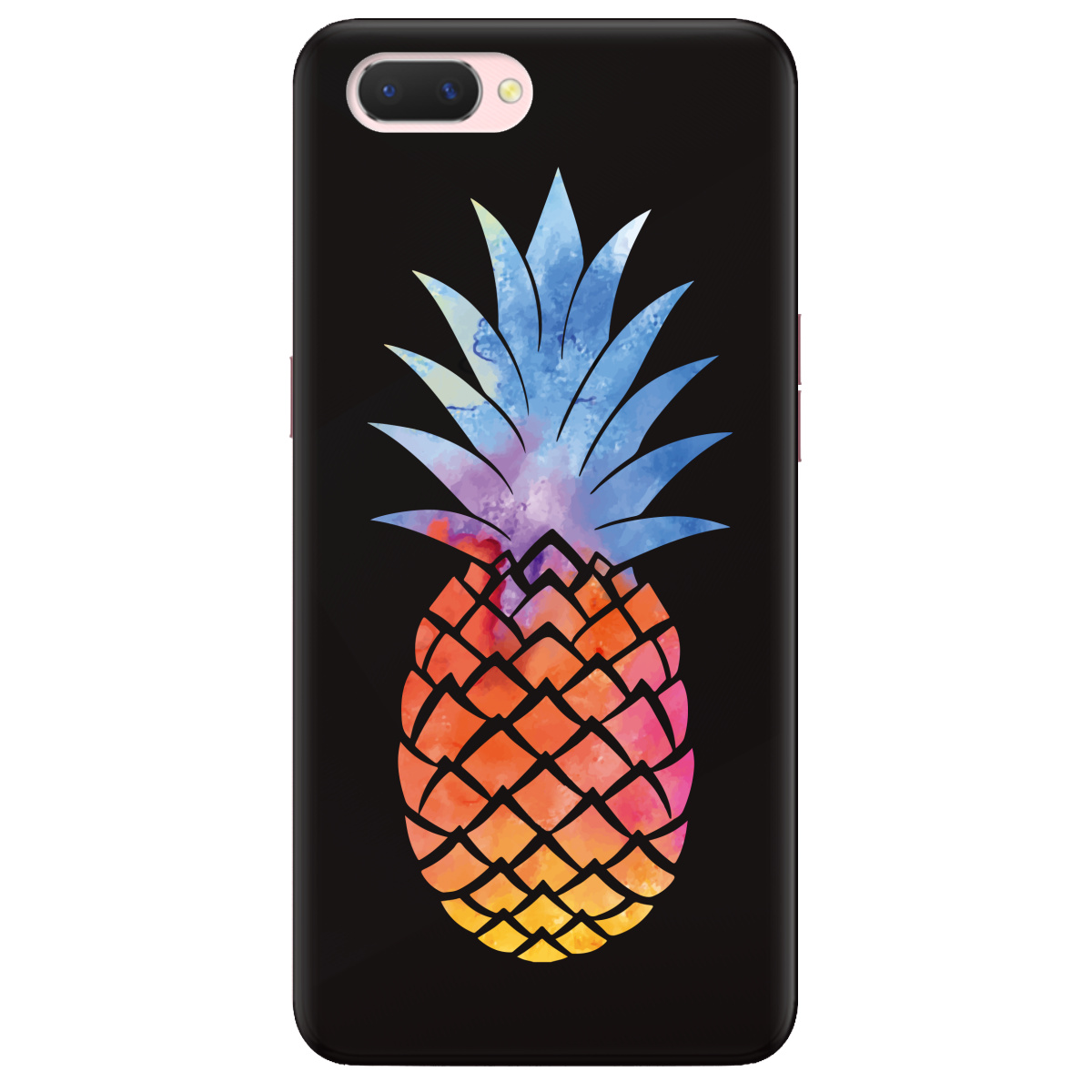 Чехол для Oppo A5/ A3S/ AX5/ R15 Neo Ananas - фото 1