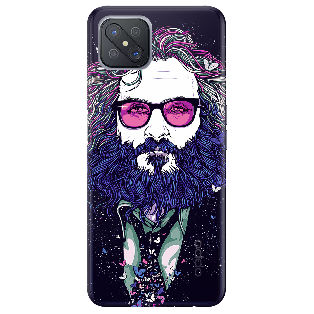 Чехол для Oppo A92s Blue Beard - фото 1