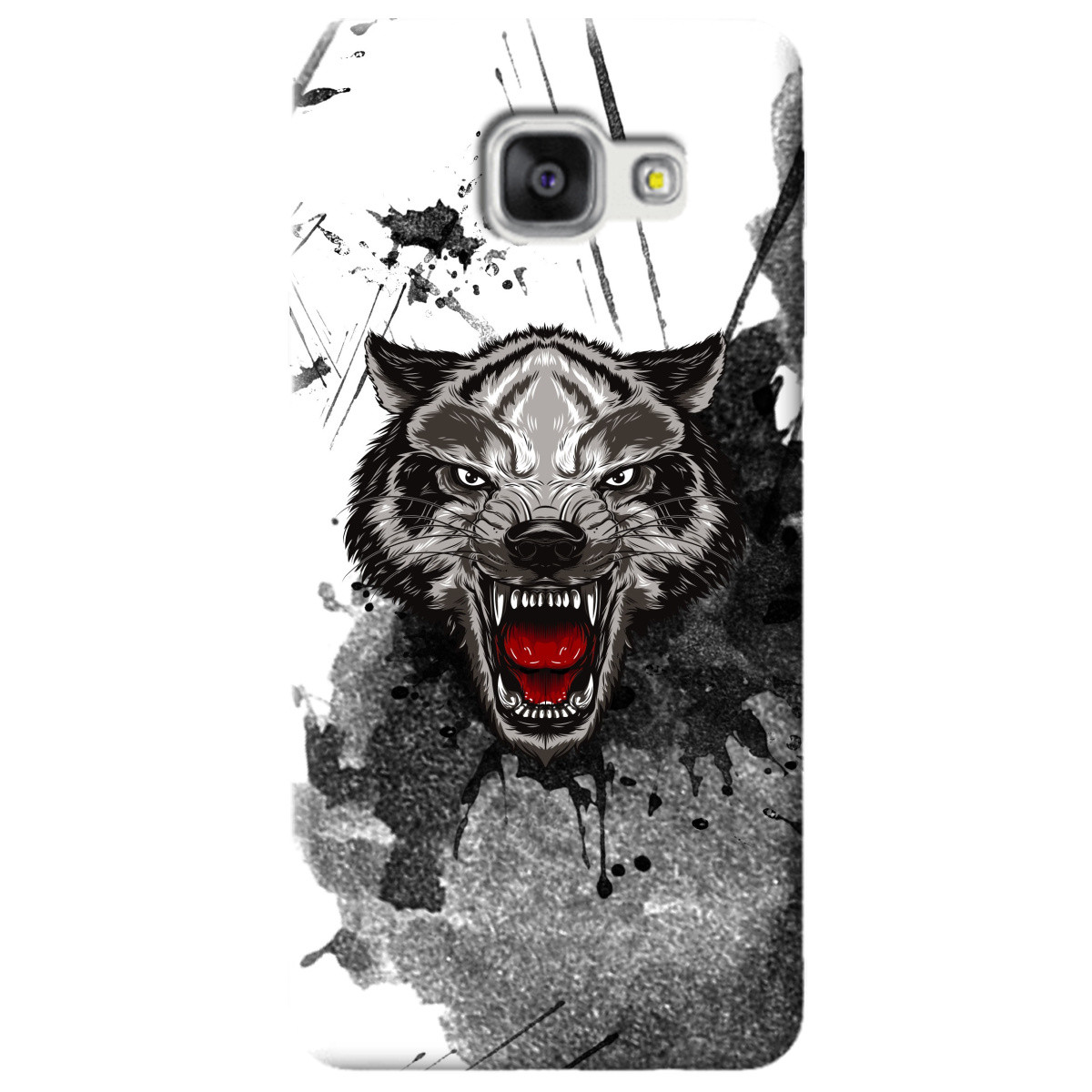Чехол для Samsung Galaxy A3 2016 Angry-Wolf - фото 1
