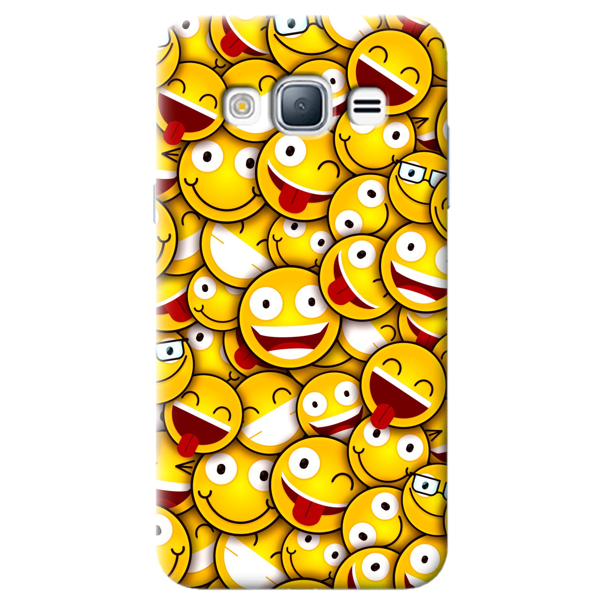 Чехол для Samsung Galaxy J3 2016 Smilies - фото 1