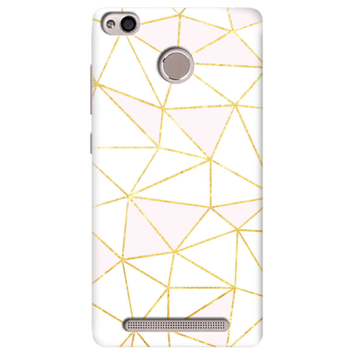 Чехол для Xiaomi Redmi 3S Gold Rose - фото 1