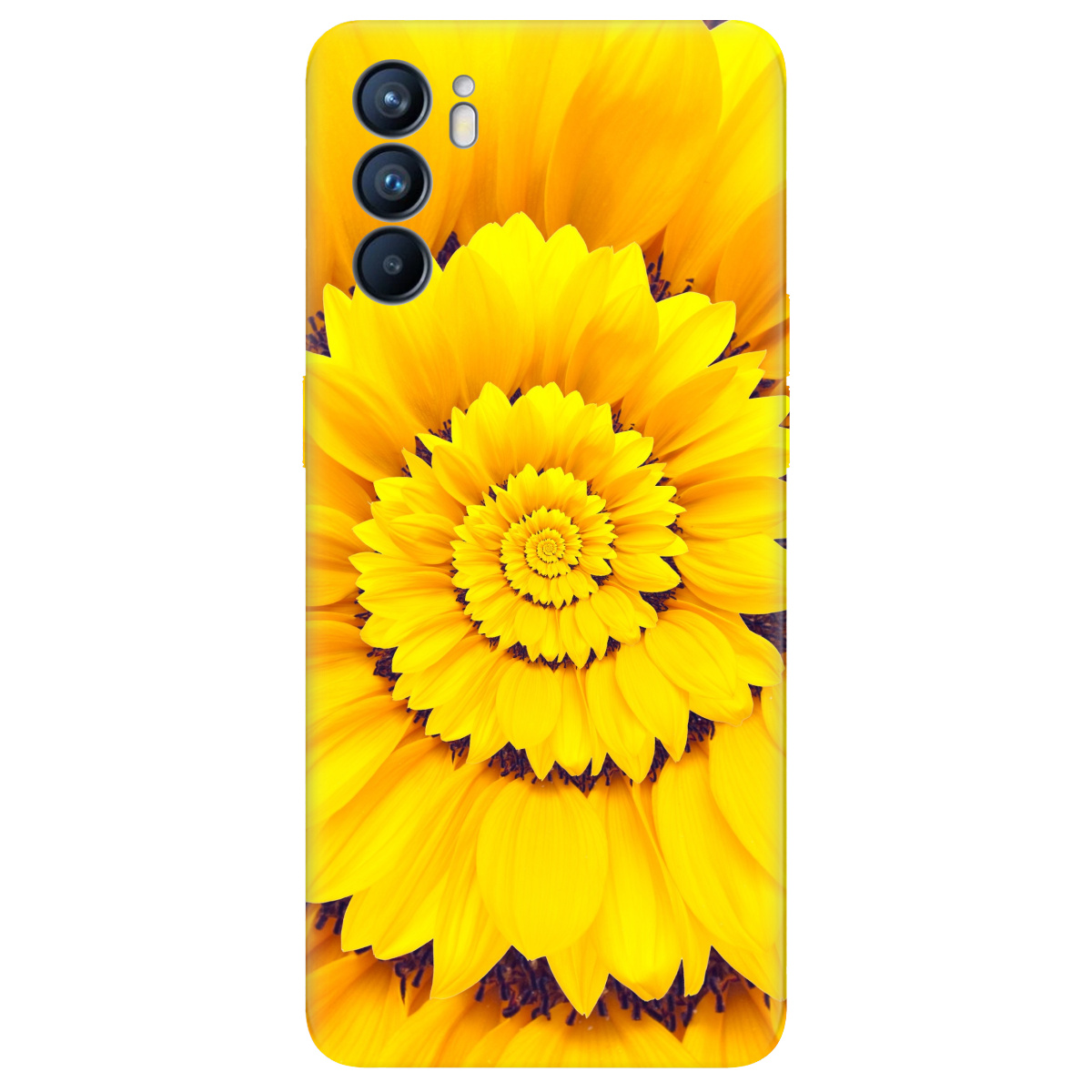Чехол для Oppo Reno 6 Sunflower - фото 1
