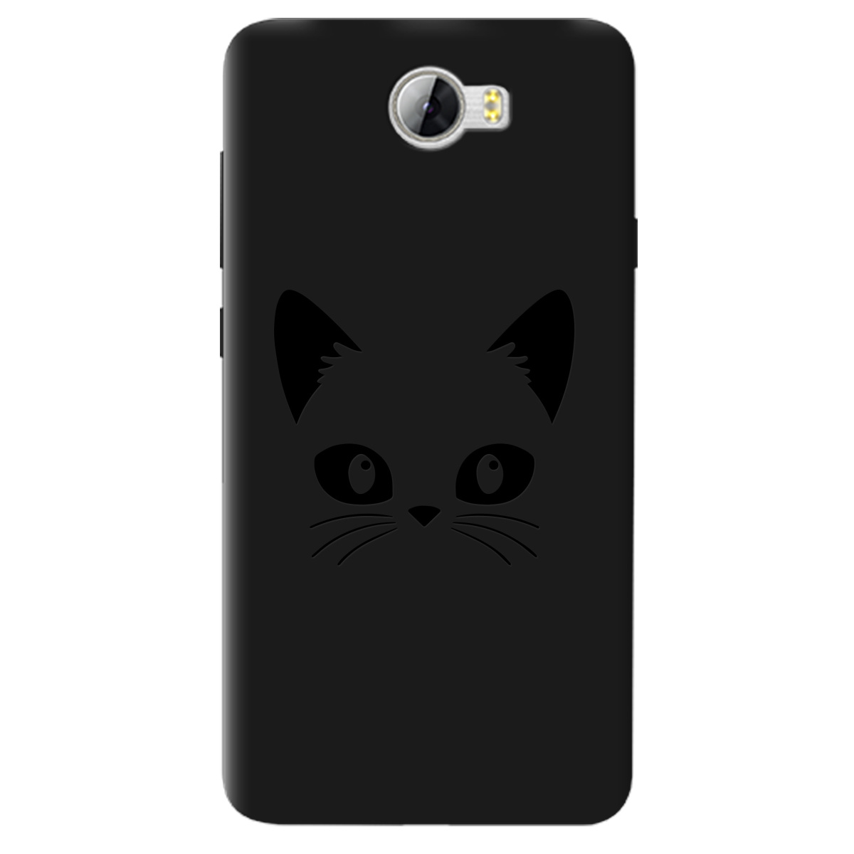 Чохол для Huawei Y5 II чорний матовий soft touch Cat Black - фото 1