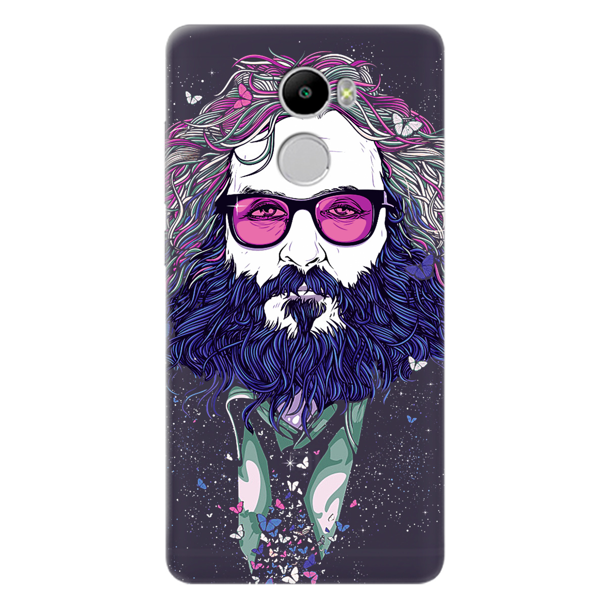 Чехол для Xiaomi Redmi 4 Blue Beard - фото 1