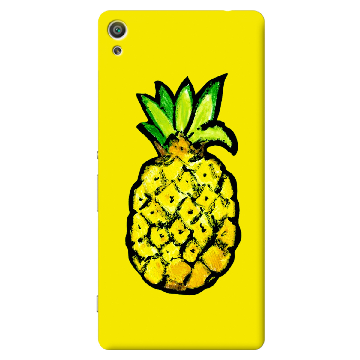 Чехол для SONY Xperia XA Dual Sunny  pineapple - фото 1