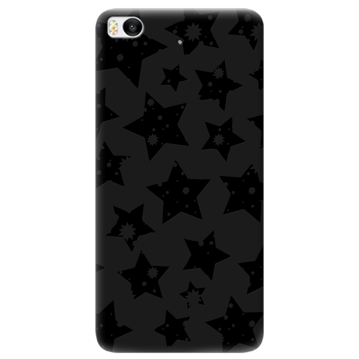 Чохол для Xiaomi Mi 5s чорний матовий soft touch Black Star - фото 1