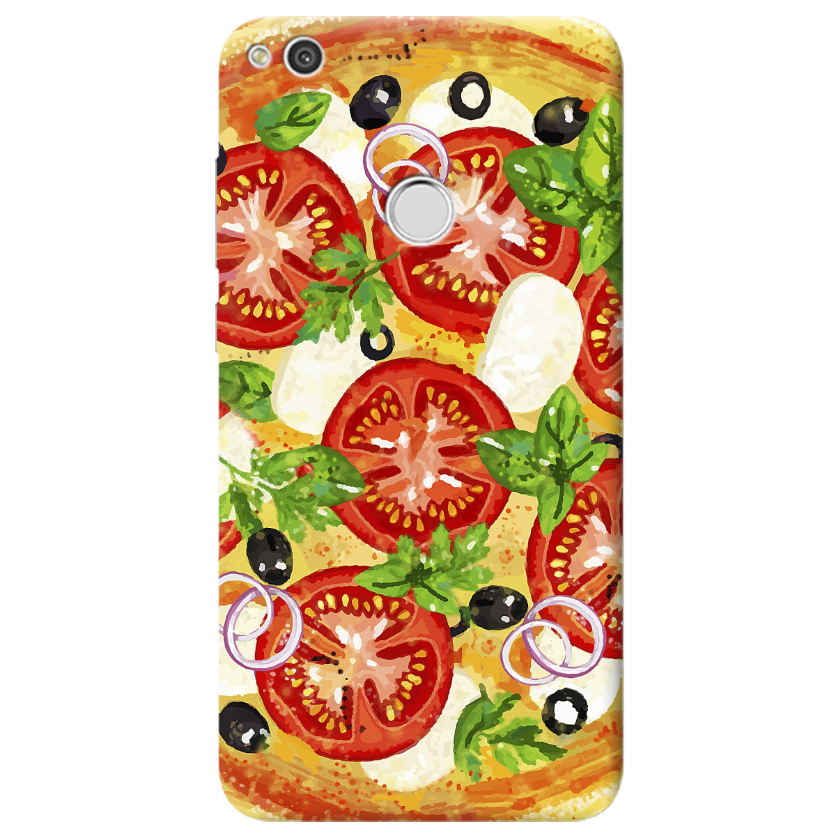 Чехол для Huawei P8 Lite 2017 Pizza - фото 1