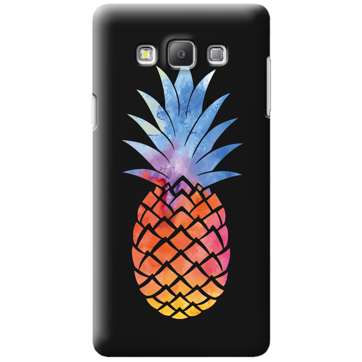 Чехол для Samsung Galaxy A7 2015 Ananas - фото 1