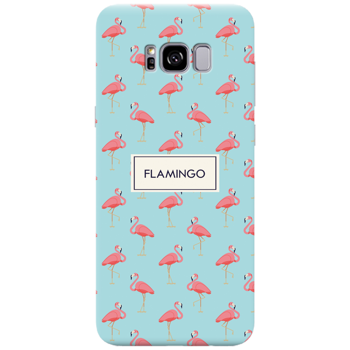 Чехол для Samsung Galaxy S8 Plus Pink Flamingo - фото 1