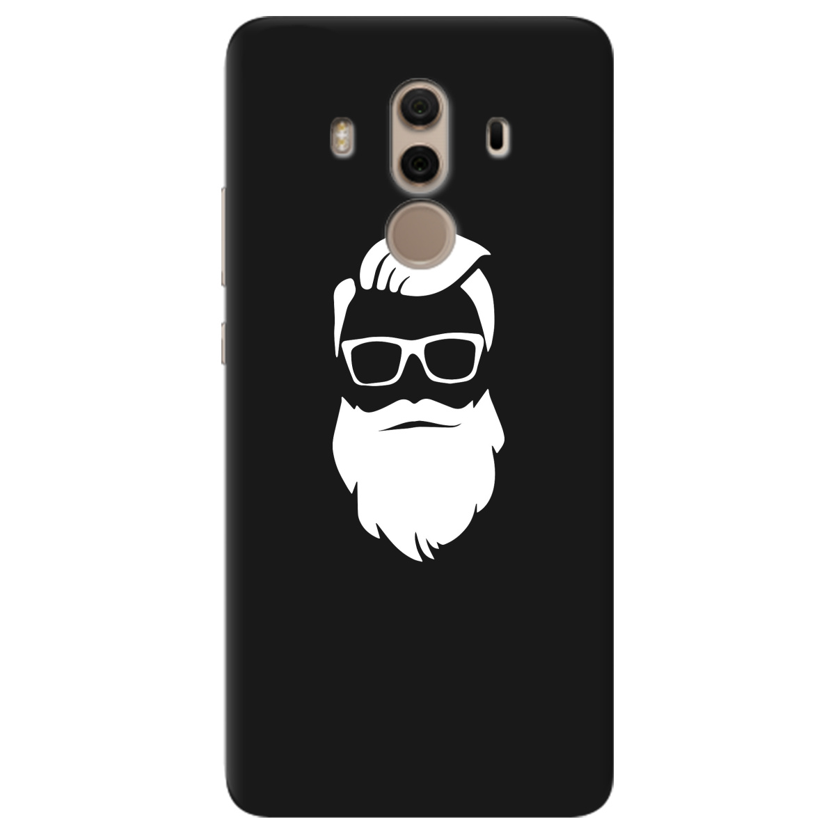 Чохол для Huawei Mate 10 Pro чорний матовий soft touch Beard - фото 1