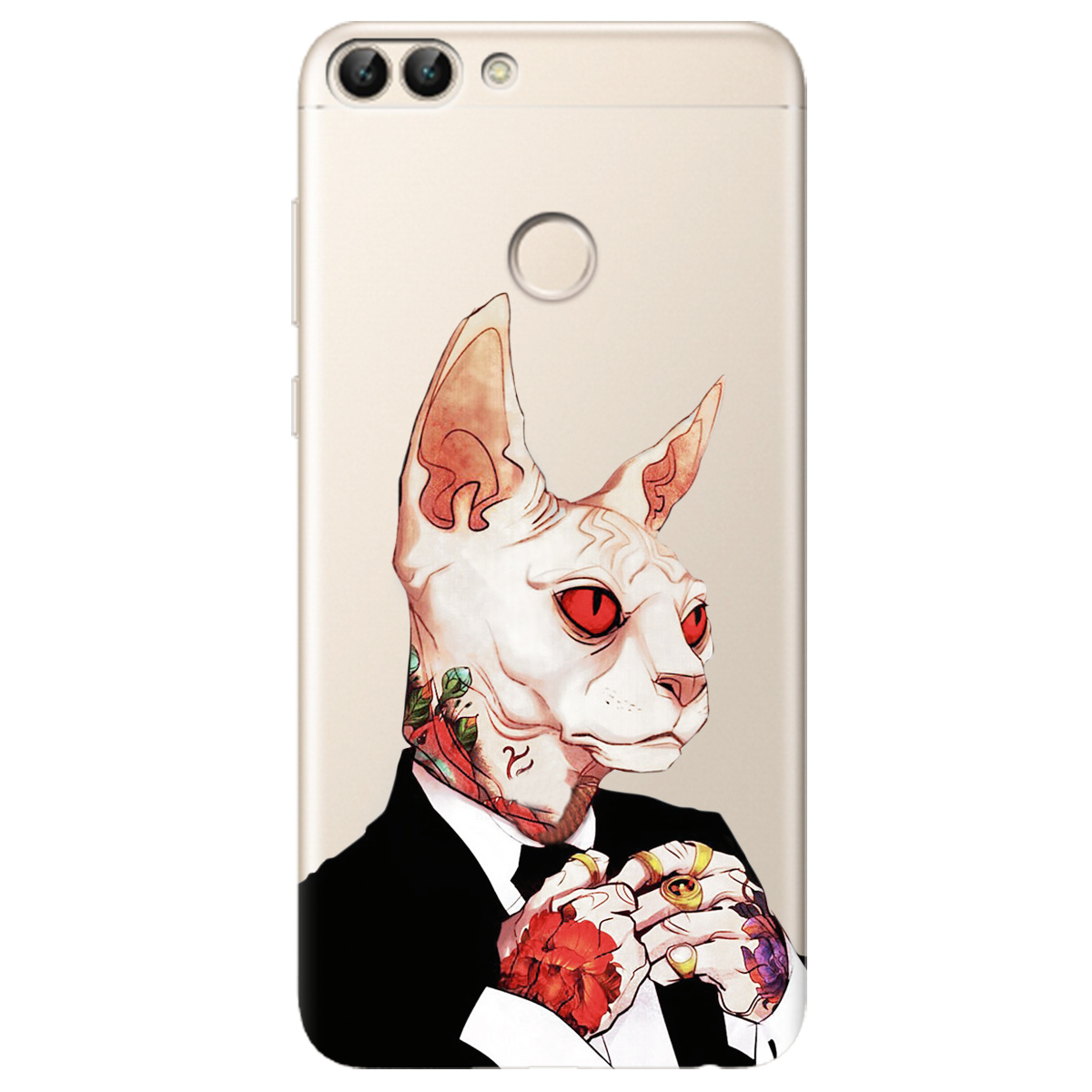 Чохол для Huawei P Smart Mister cat - фото 1