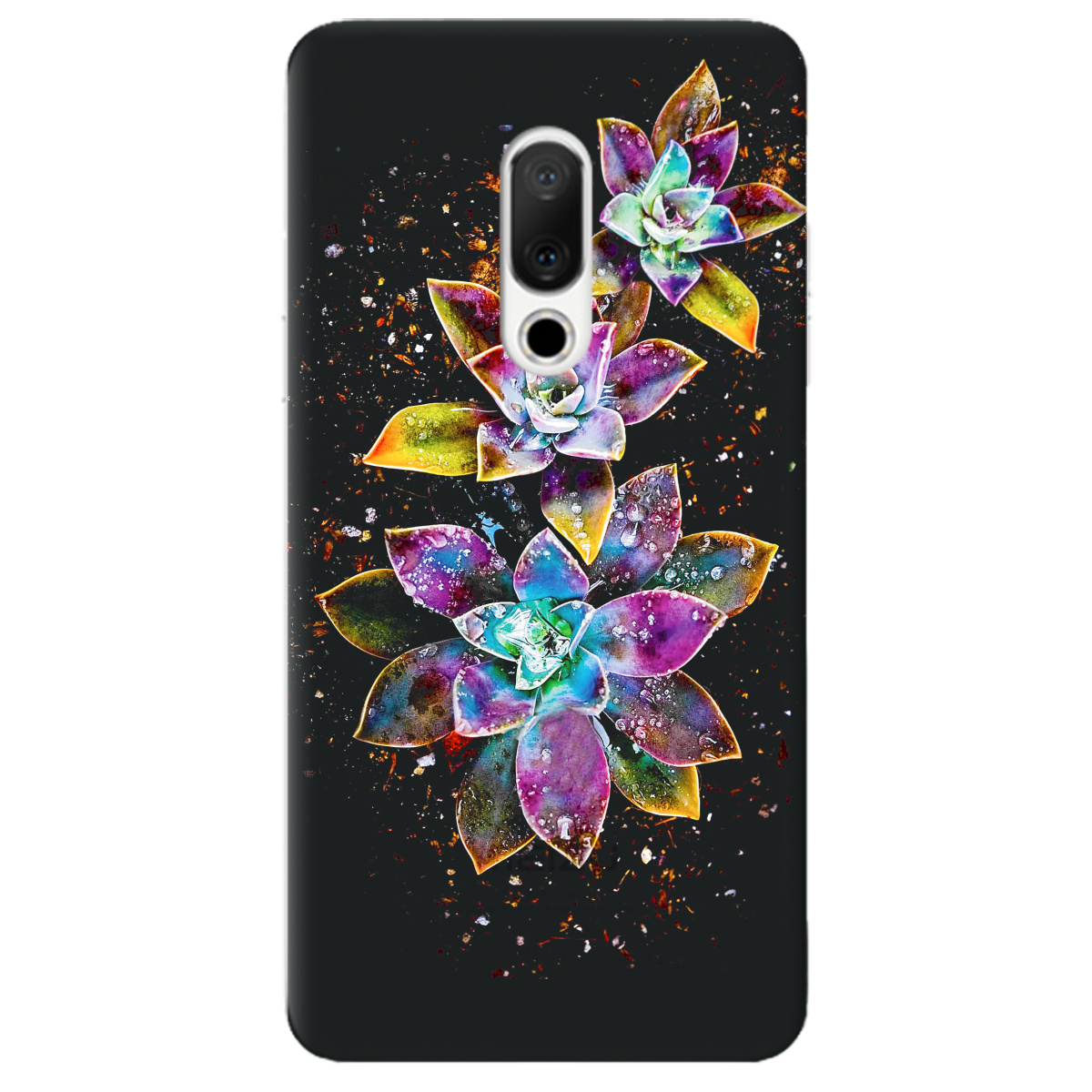 Чохол для Meizu 15 Magical flowers - фото 1