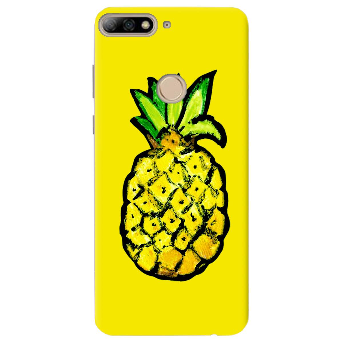 Чехол для Huawei Y7 Prime 2018 Sunny  pineapple - фото 1