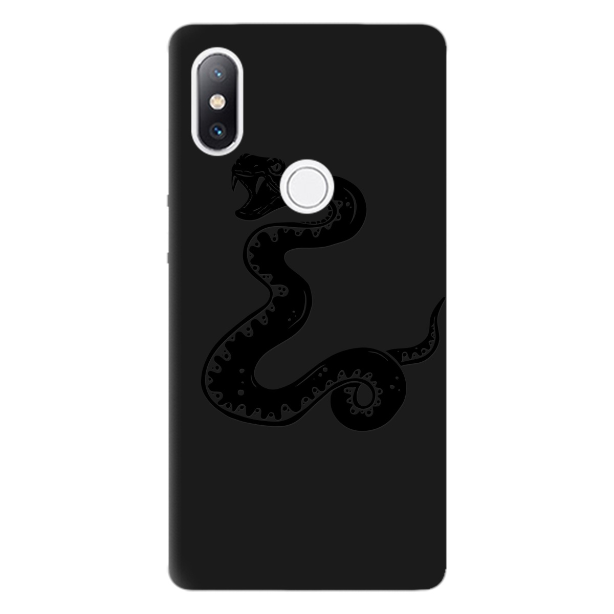 Чохол для Xiaomi Mi Mix 2S чорний матовий soft touch Сobra - фото 1