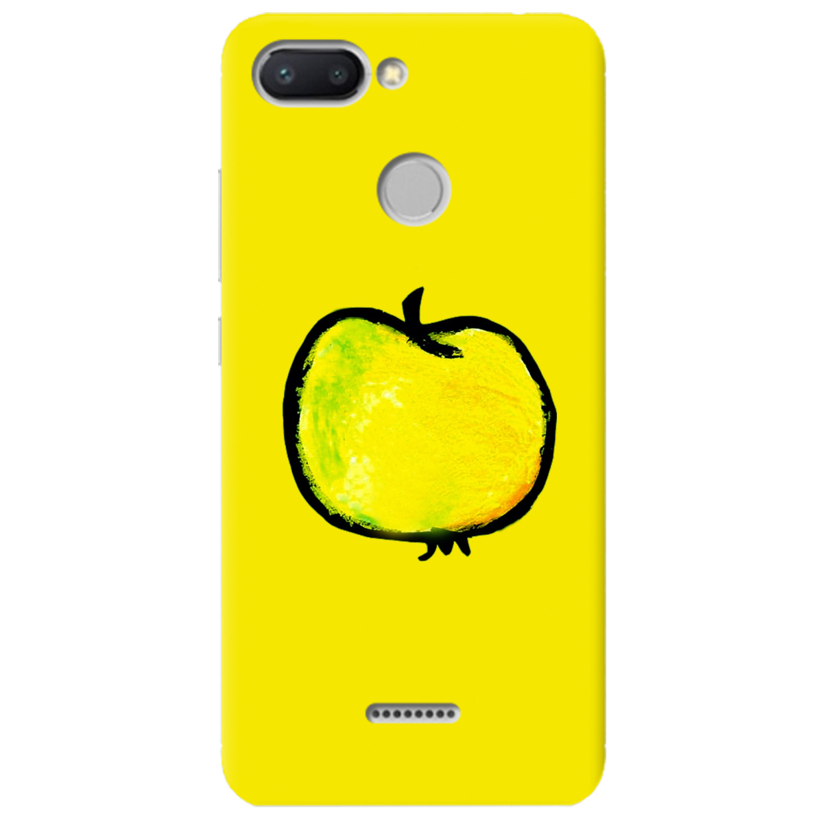 Чехол для Xiaomi Redmi 6 Apple - фото 1