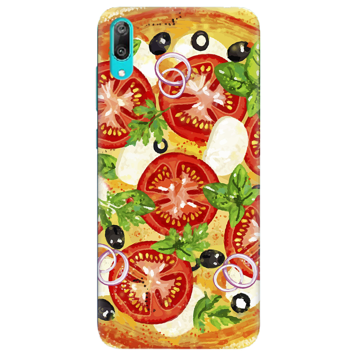 Чехол для Huawei Y7 Pro 2019 Pizza - фото 1