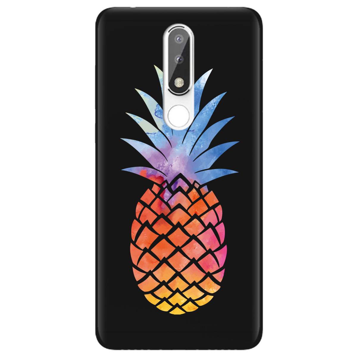 Чехол для Nokia 5.1 Plus X5 Ananas - фото 1