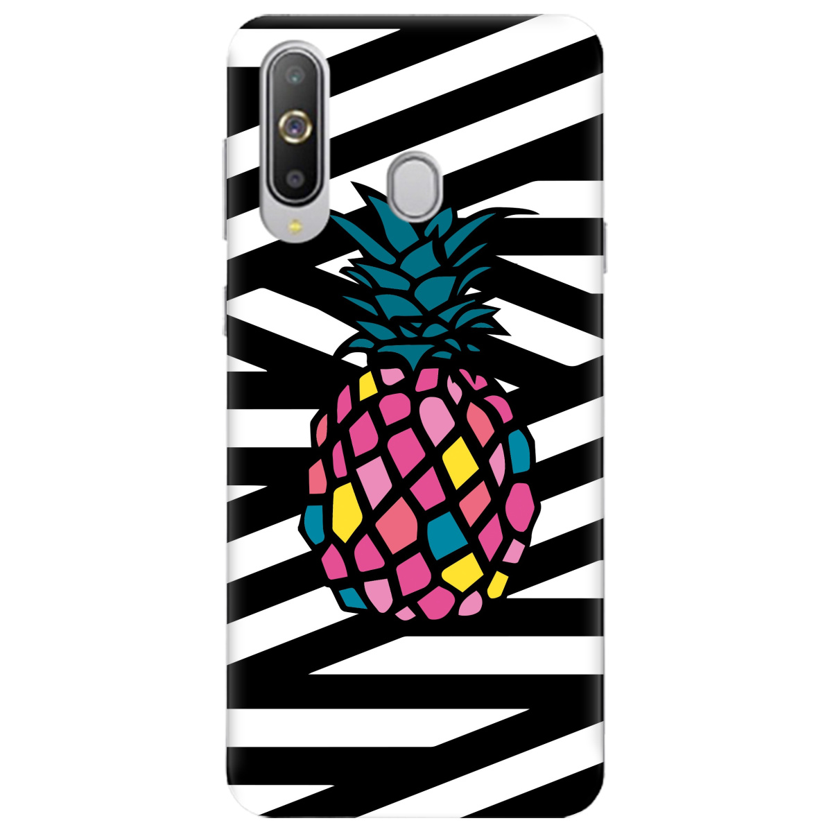 Чехол для Samsung Galaxy A8s Pineapple - фото 1
